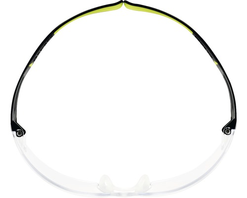 Bril met transparant glas en montuur