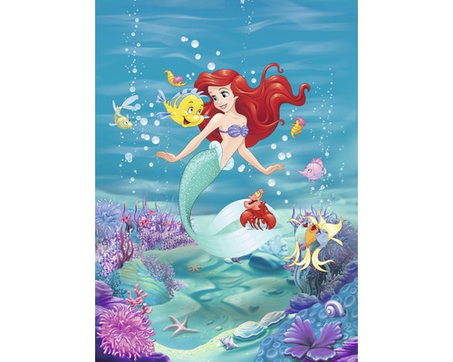 KOMAR Fotobehang papier 4-4020 Disney Edition 4 Ariel Singing 184x254 cm