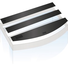 JUWEL Aquariumkap tbv. Vision 450 L zwart 3-delig