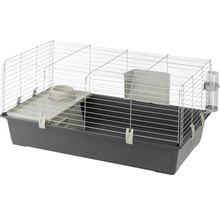 FERPLAST Konijnenkooi Rabbit 100, 95x57x46 cm grijs