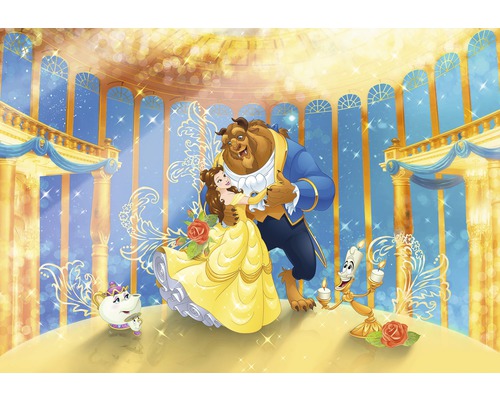 KOMAR Fotobehang papier 8-4022 Disney Edition 4 Beauty and the Beast 368x254 cm