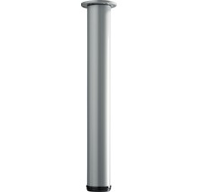 HETTICH Tafelpoot verstelbaar Ø 76 mm 700-1000 mm grijs