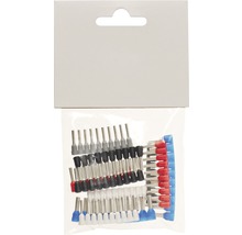 Adereindhuls assortiment in hangzak