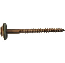 DRESSELHAUS Dakschroef met afdichtring 4,5x25 mm RVS A2 verkoperd, 100 stuks