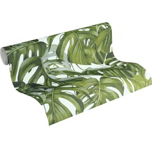 Behangrol met Monstera bladmotief