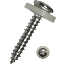 Metalen schroef met afdichtring