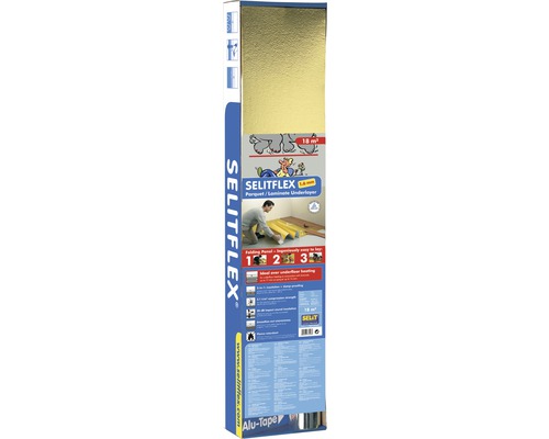 Verpakking Selitflex parket en laminaat onderlaag