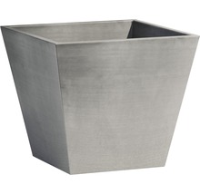 Vierkante plantenbak van beton