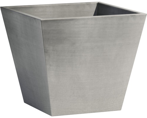 Vierkante plantenbak van beton