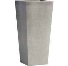 Vierkante plantenbak van cement