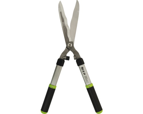 FOR_Q Heggenschaar met golfsnede met aluminium grepen FOR_Q Heggenschaar met golfsnede met aluminium grepen