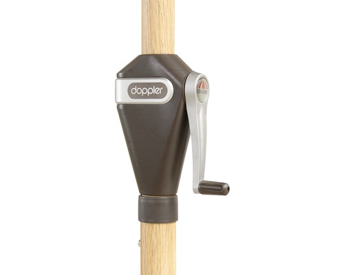 Doppler zwengelmechanisme voor parasol