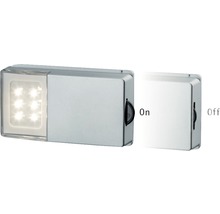 Ledlamp in aan- en uitgeschakelde stand