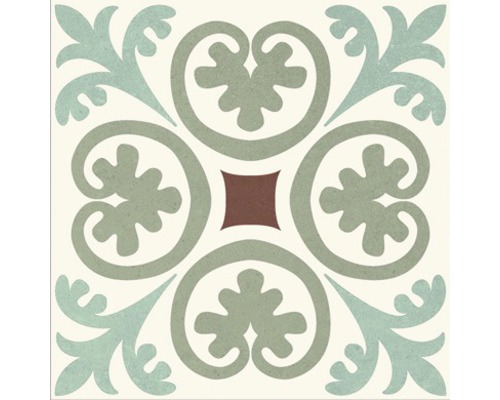 Decoratieve tegel met bloemmotief