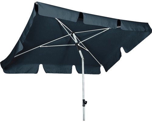 Vierkante parasol met metalen frame