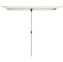 Rechthoekige parasol met middenstok