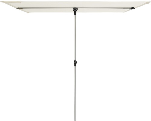 Rechthoekige parasol met middenstok