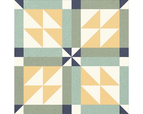 Tegelpatroon met geometrische vormen