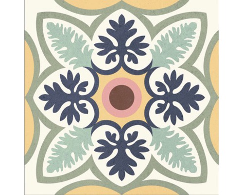 Decoratieve tegel met bloemmotief