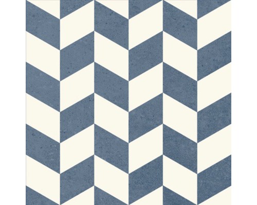 Tegelpatroon met V-vormige strepen