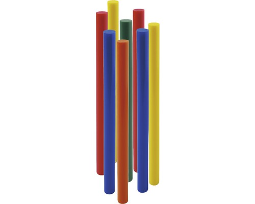 STEINEL Lijmpatronen Ø 11 mm Color 10 stuks Veelkleurige set cilindervormige speelgoedstokken