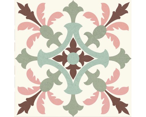 Decoratieve tegel met bloemmotief