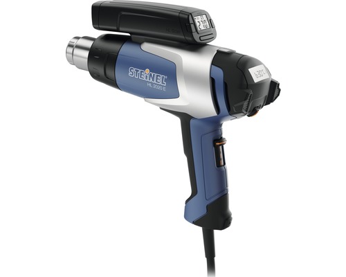 Heteluchtpistool met temperatuurweergave van Steinel
