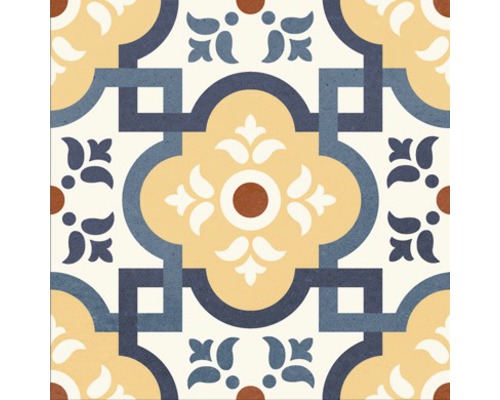 Tegel met geometrisch patroon