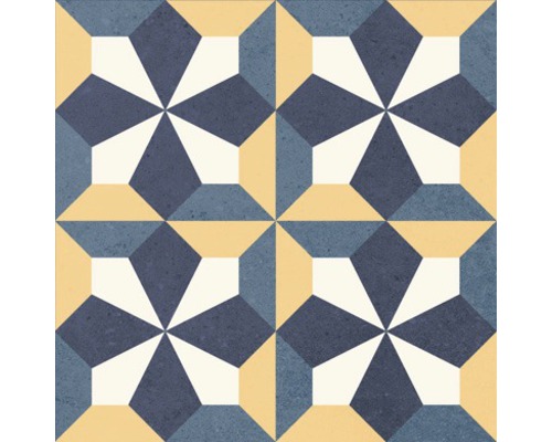 Tegelpatroon met geometrische vormen voor wand en vloer