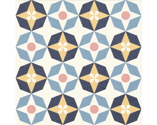 Tegelpatroon met geometrische vormen