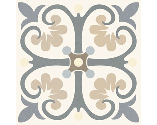 Decoratieve tegel met bloemmotief