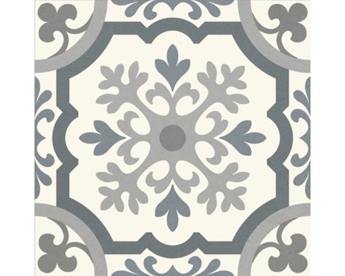 Decoratieve tegel met ornamentmotief voor wand en vloer