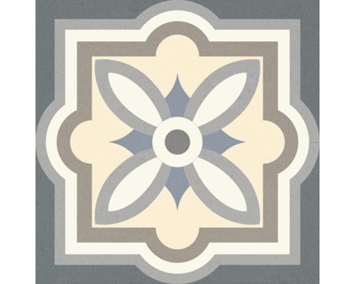 Decoratieve tegel met bloemmotief voor wand- en vloerontwerp