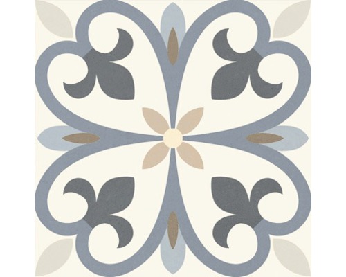 Decoratieve tegel met bloemmotief