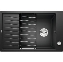 Spoelbak van composietmateriaal met afdruiprek en afwasrek