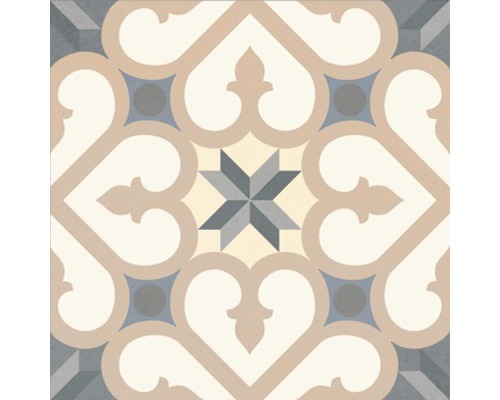 Tegel met geometrisch patroon