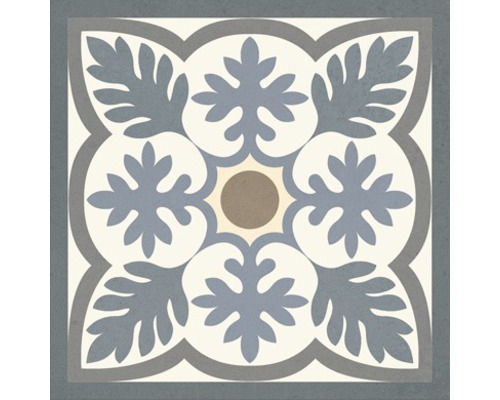 Decoratieve vloertegel met bloemmotief