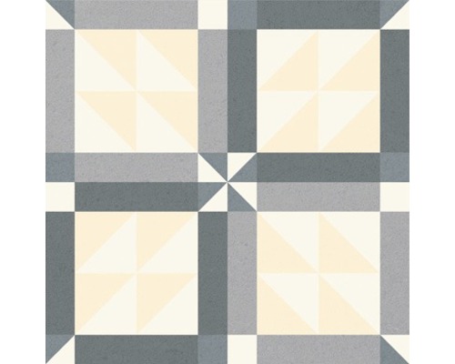 Decoratieve tegel met geometrisch patroon