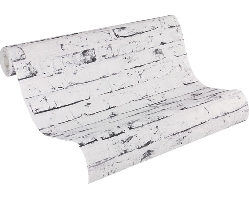 Behangrol met baksteenmotief