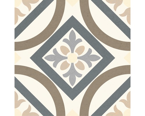 Decoratieve tegel met geometrisch patroon