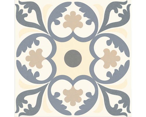 Decoratieve tegel met bloemmotief