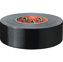 ROXOLID Profi duct tape weefselband zwart 50 m x 48 mm-thumb-1
