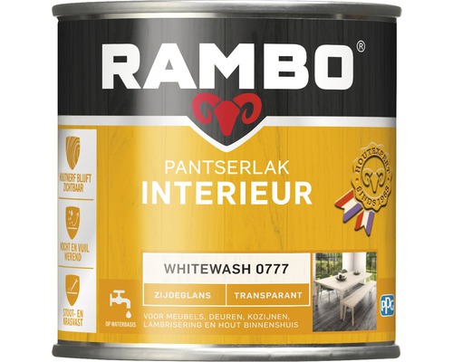 Rambo lakverf voor binnen, Whitewash 0777