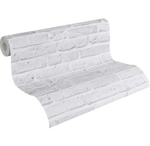 Rol behang met baksteenmotief