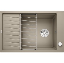 Blanco spoelbak met afdruiprek en afdruipbak