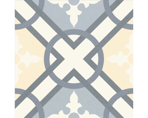 Decoratieve tegel met geometrisch patroon