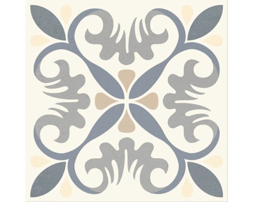 Decoratieve tegel met bloemmotief