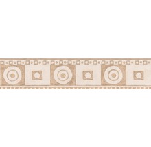 Wandborder met geometrisch patroon