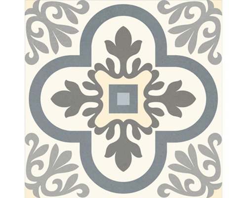 Decoratieve tegel met bloemmotief voor binnen