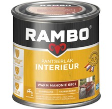 RAMBO Pantserlak interieur transparant zijdeglans warm mahonie 250 ml-thumb-0